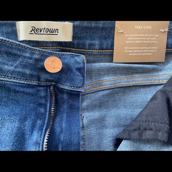 NEW Revtown Womens Athletic Skinny Ankle Denim Stretch Jeans 31 A - Picture 4 of 6